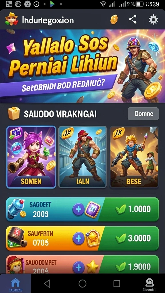 hokitime - Screenshot menampilkan variasi mini game yang bisa dimainkan.