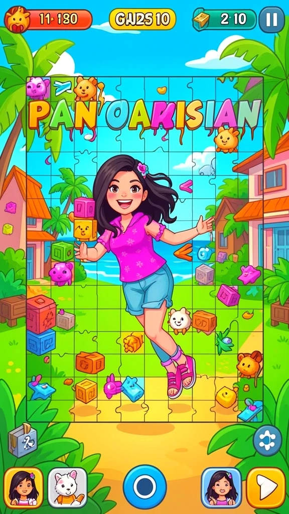 qtgame - Jelajahi dunia fantastis penuh rintangan.
