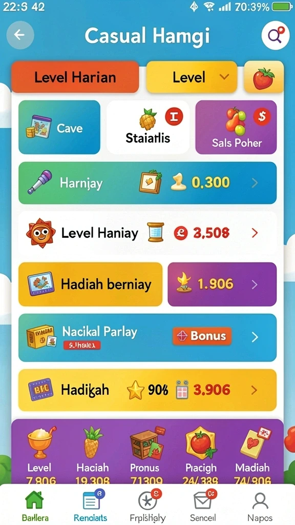 sikat88 - Screenshot menunjukkan pilihan game yang beragam dan menarik.